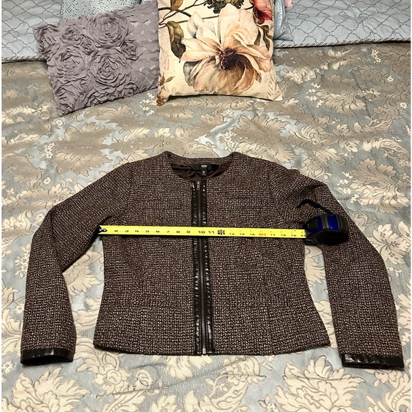 Brown Tweed Blazer - Picture 5 of 7